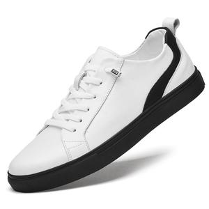 Chaussures décontractées pour hommes, chaussures de skate pour hommes, baskets en cuir de vache pour hommes, commande personnalisée en petite quantité - Product Image 2