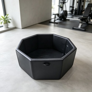Octagonal large bathing for adult sports recovery indoor home spa outdoor courtyard cold water relaxation recovery Ice <b>Bath</b> Tub - Product Image 1