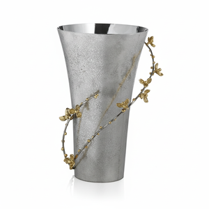 Florero de Metal hecho a mano de calidad de exportación, Decoración de mesa elegante para el hogar, sala de estar, dormitorio y maceta de calidad para bodas - Product Image 2