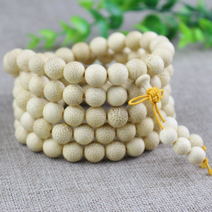 Golden Bamboo <b>Bracelet</b> 108 Beads 10mm Diameter Prayer Beads For Religious Ceremonies Jewelry - Product Image 2
