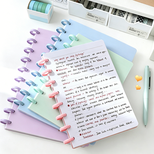 Carnet <span class=keywords><strong>de</strong></span> planification à anneaux 2026 Mushroom Ring A5/B5, 80 feuilles, papier 100g, couverture PP, journal/agenda pour le bureau <span class=keywords><strong>et</strong></span> l'école - Product Image 4