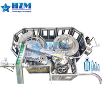 Ligne de production complète et entièrement automatique 3 en 1 pour bouteilles en plastique PET, eau minérale pure, machine de remplissage d'eau