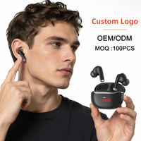 Écouteurs sans fil à clip d'oreille OEM YX03, accessoires de boucle, son HiFi tendance, écouteurs TWS à oreille ouverte, ANC 6.0, chipset JL