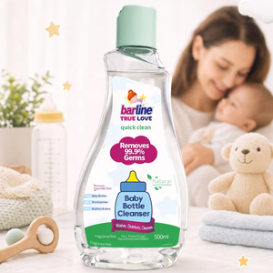 Nettoyant liquide pour biberons OEM/ODM Barline 500ml, formule douce de qualité <span class=keywords><strong>alimentaire</strong></span>, parfum naturel pomme, nettoyant multi-usages sûr - Product Image 1