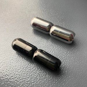 Acero inoxidable 3/4/5/6/8mm cierres magnéticos Cordón de cuero pulsera imán hebilla collar cierre Diy fabricación de joyas Accesorios - Product Image 4