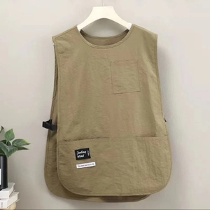 Thời Trang Nhà Bếp Nhà Nấu Ăn Baking Phụ Nữ Phục Vụ Làm Việc Quần Áo Barista Vest In Dành Cho Người Lớn Dầu Và Bụi Bẩn Bằng Chứng Vest Tạp Dề - Product Image 2