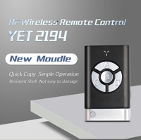Télécommande de Clonage 433 MHz au Design Moderne pour Ouvre-Porte de Garage, Portail Électrique et Porte Roulante