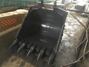 クボタミニショベル12インチヘビーデューティロックバケット0.8cbm 20tonマシン用標準容量 - Product Image 5