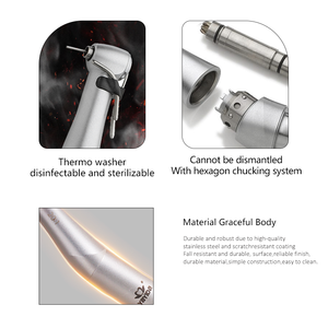 Pieza de mano de implante de alto par 20:1 para sistema WH: contraángulo de baja velocidad para cirugía de implante dental precisa - Product Image 3