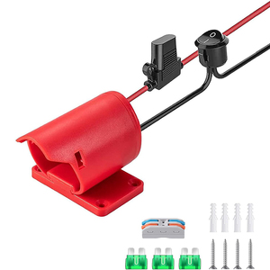 Adaptador de cargador de batería de litio con salida de 12V con cable de 12 AWG de alta calidad para productos electrónicos - Product Image 2