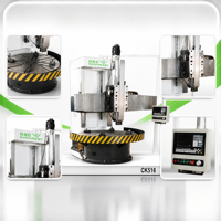 Machine à tourner verticale robuste DRC Machinery CK5116Q, manuelle, pour le traitement des métaux, construction, roulement 380/220V, garantie d'un an