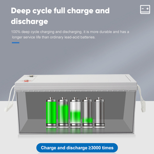 <span class=keywords><strong>Batterie</strong></span> solaire gel à décharge profonde au plomb-acide 12V <span class=keywords><strong>200Ah</strong></span> Dongle China Factory DB200-12 - Product Image 3