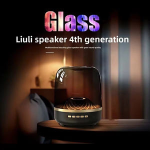 Altavoz Inalámbrico para Computadora de Escritorio con Acabado Brillante, Alto Volumen, RGB, Recargable, Ideal para Regalo - Product Image 5