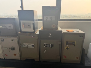 Caja Fuerte de Seguridad Digital con Contraseña, Caja de Seguridad Metálica para el Hogar, Resistente al Fuego, para Dinero en Efectivo, Caja Fuerte Ignífuga - Product Image 6