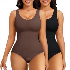Combinaisons et Bodys Sculptants Gainants à Col Rond Entier, Sans Coutures, Sexy et de Haute Qualité pour Femmes (ODM) - Product Image 4