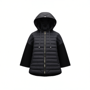 Cappotto/Giacca Reversibile da Donna HDJ Plus Size in Cotone Leggero, Taglie M-XL, Colore Nero Ghiaccio, Mix 60 Pezzi - Product Image 2