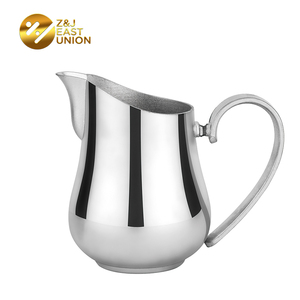Restaurants haut de gamme Hôtels Cafés Café commercial Cafetière plaquée argent classique - Product Image 3