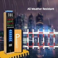Sistema di Barriera Automatica RFID con Braccio Scorrevole per Parcheggi Scolastici, Controllo Remoto, Acciaio Zincato Durevole e Lega di Alluminio