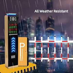 Automatic RFID Sliding School Parking Lot Barrier Gate System Remote Control Durable Galvanized Steel Aluminum Alloy Drop Arm - Product Image 1
