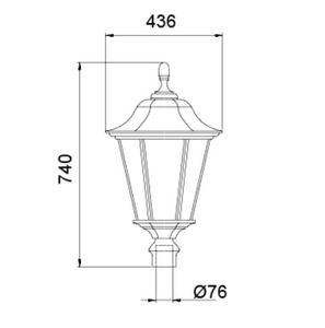 중국 제조업체의 야외 정원 LED 경관 조명 30W 40W <span class=keywords><strong>55W</strong></span> 알루미늄 가로등 IP65/IP66 도로 알루미늄 합금 - Product Image 3