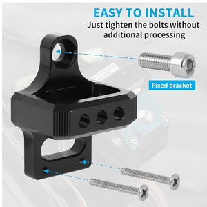 3 Port Solenoid Valve Mount Bracket Custom CNC Vacuum Control Valve <b>Holder</b> Fit MAC AEM Boost <b>Controller</b> For Honda Civic Integra - Product Image 6