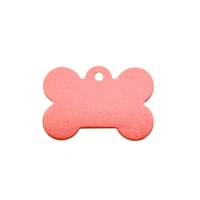 Belle étiquette de collier de chien en silicone gravée au laser personnalisée en acier inoxydable avec nom en métal pour chat