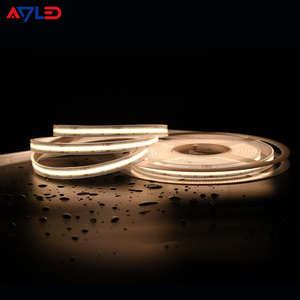 Bande LED étanche IP67 24V, flexible, sans points lumineux, en silicone scellé, CCT COB, pour éclairage paysager extérieur - Product Image 4