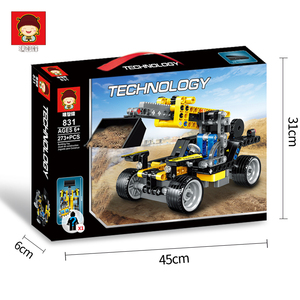 Bloque <span class=keywords><strong>de</strong></span> juguete ingeniería coche modelo <span class=keywords><strong>de</strong></span> bloques <span class=keywords><strong>de</strong></span> construcción DIY 273PCS juguete construir bloques juguetes compatibles legoing creativo DIY ladrillo - Product Image 6