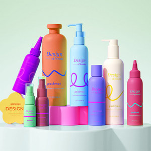 One-stop soft touch PE square <b>plastic</b> packaging cosmetic set hair care shampoo lotion serum oil <b>spray</b> pump <b>bottle</b> mask - Product Image 1