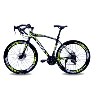 Factory Direct Sale Road Bike High Quality Carbon Roadbike 700c Race Bicycle 21 Speed With Disc Brake Off Road By Cycle For Man
