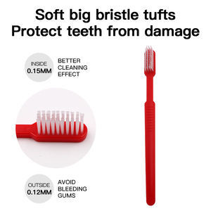 Diskon besar-besaran 2025 grosir sikat gigi pesanan jumlah besar sikat gigi Kualitas bagus untuk perawatan gigi perjalanan Hotel - Product Image 4