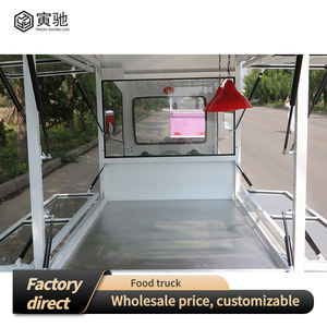 모바일 오토바이 식품 트럭 세 바퀴 저렴 3 바퀴 Tuktuk 식품 트럭 모터 세발 자전거 모바일 식품 카트 YC-T22 - Product Image 6