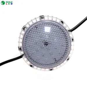 120mm çap DMX LED piksel led ampul 5050 rgb rüya renk