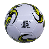 Produits de sport Taille officielle Cinq Ballon de football de futsal Fitness en cuir synthétique rouge taille 5