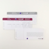 Usine vente pas cher prix personnalisé conception populaire impression billets billet d'avion vols billets d'embarquement.