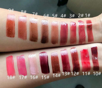 Nouvelle Formule Brillant à Lèvres Effet Miroir Texture Nourrissante, Gloss Liquide Hydratant Soin des Lèvres, Rouge à Lèvres Liquide Brillant Effet Gelée