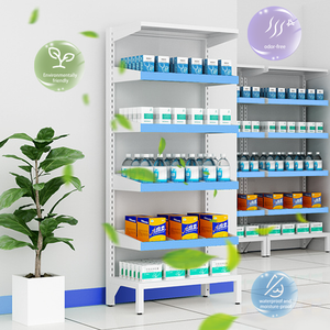 Étagère à <span class=keywords><strong>pharmacie</strong></span> en acier 2 étagères fixes et unité à 6 niveaux <span class=keywords><strong>avec</strong></span> 12 plateaux coulissants Clinique hospitalière Infirmerie <span class=keywords><strong>Pharmacie</strong></span> <span class=keywords><strong>Armoire</strong></span> à <span class=keywords><strong>pharmacie</strong></span> - Product Image 5