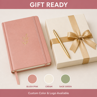 Cuaderno de Notas A5 al por Mayor, Impresión Personalizada, Tapa Dura, Agenda con Papel Rayado, Ecológico, Regalo Promocional, Directo de Fábrica