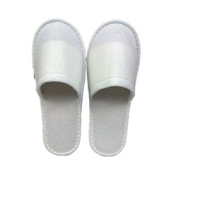 Pantoufles d'hôtel jetables épaissies antidérapantes à bout ouvert de couleur unie pour maison d'hôtes, usage domestique, taille adulte 2 - Product Image 1