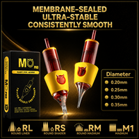 Aiguilles de cartouche de tatouage Molong MO Pro OEM à membrane souple, cartouches de maquillage permanent, fournitures d'art corporel