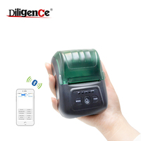 Printer Thermal Mini Nirkabel USB Android 58mm 2 inci untuk Penerimaan Pesanan, Cocok untuk Supermarket, Tersedia, 203dpi