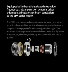หูฟัง <span class=keywords><strong>KZ</strong></span> EDZ แบบใส่ในหู IEM HiFi เสียงเบสหนักแน่น สำหรับเล่นเกมส์และกีฬา แบบมีสาย ไดรเวอร์ไดนามิก สายถอดได้ ขนาด 3.5 มม. พร้อมระบบตัดเสียงรบกวน ENC ปรับได้ตามหู สายยาว 1.2 ม. - Product Image 5