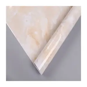 PVC Marble Contact Paper Vinyl Self Adhesive Wallpaper Decorative Film Kitchen Cabinets Countertop Furniture Stickers