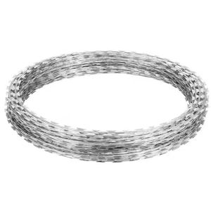 Fil barbelé galvanisé en bobine, anti-escalade, BTO-20 22 CBT-60 65 – Vente chaude usine - Product Image 1