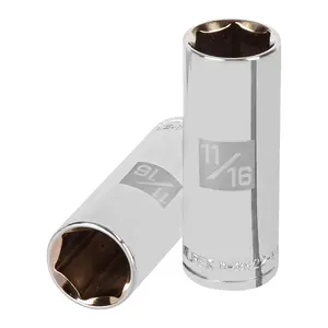 Clé à douille longue BOX 6 de 11/16 po, 6 points, entraînement 3/8 po, TRUPER - Product Image 1