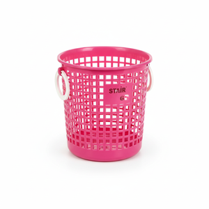 Cesto portaoggetti rosso rotondo Inomata - Product Image 1