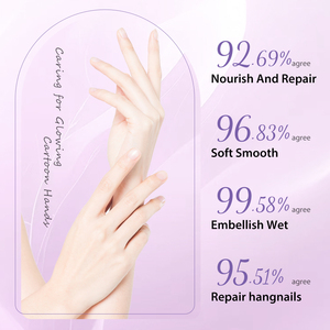 Mascarilla de Manos de Lavanda de Marca Privada para Calmar y Reparar la Piel Áspera de las Manos, Hidrata y Mejora las Asperezas y la Sequedad - Product Image 3