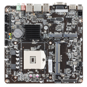 เมนบอร์ดเดสก์ท็อป HM55AA1V12 แบบ Mini-ITX PGA988 DDR3 1 DIMM ช่องเสียบ USB 2.0 สำหรับการสั่งซื้อจำนวนมาก - Product Image 1
