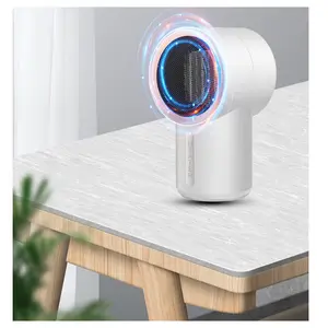 Design de mode 800W ventilateur de chauffage électrique protection de contrôle à faible bruit mini radiateur électrique sécurité chaude pour la pièce de bureau