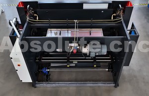 Prensa Plegadora CNC Totalmente Automática, Máquina Hidráulica para Doblar Chapa Metálica, Prensa Plegadora para Trabajar Metales, Solución de Control Sincronizado de 8 Ejes - Product Image 3